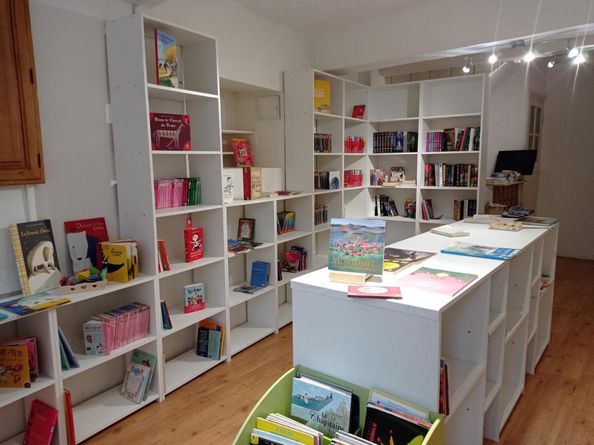Maison Rives - Village Du Livre De Montolieu Eksteriør bilde